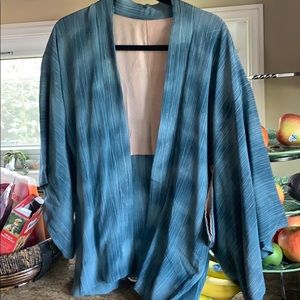 Silk blue kimona from Japan
